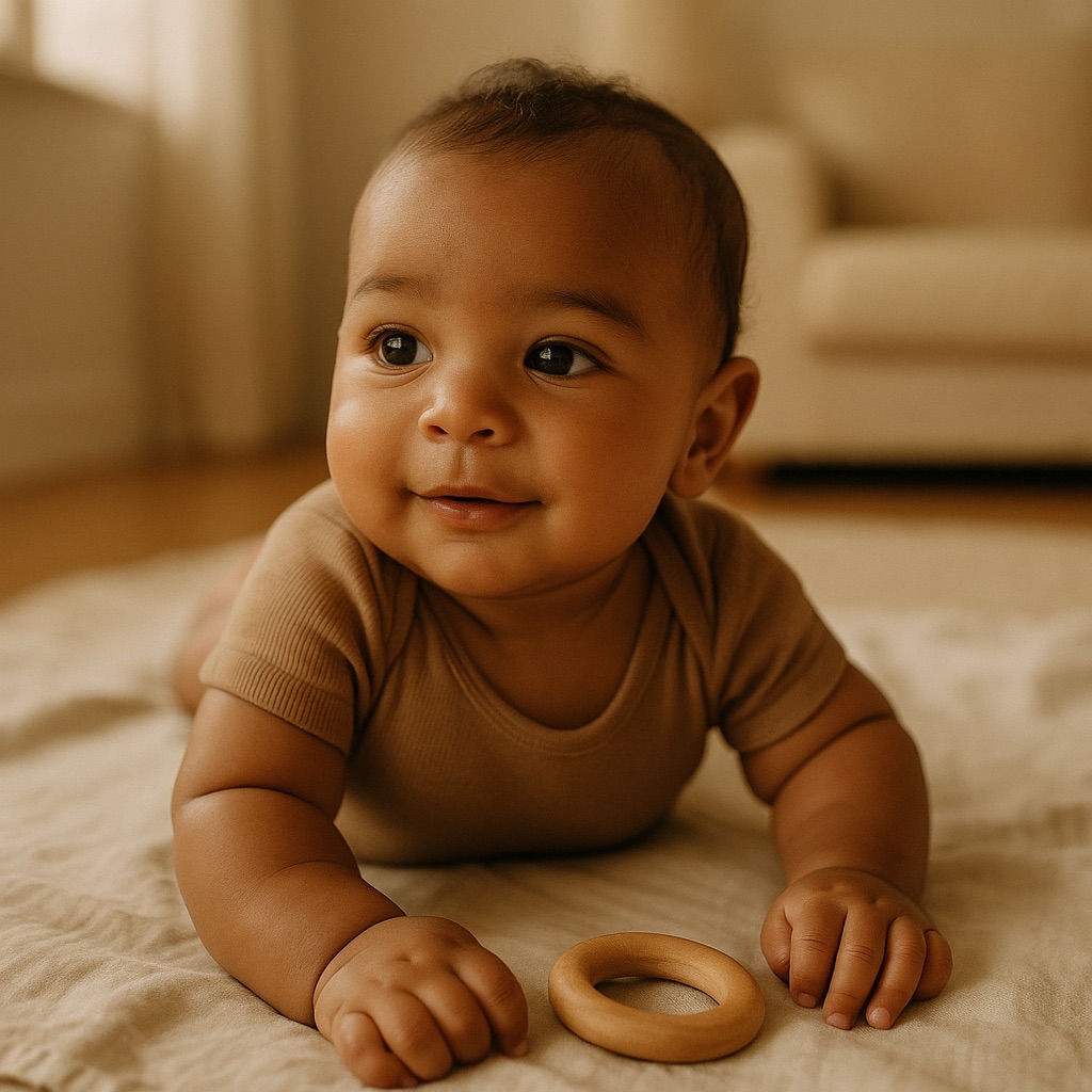 Fase 4-6 meses — 4 a 6 meses — Do rolar ao sentar